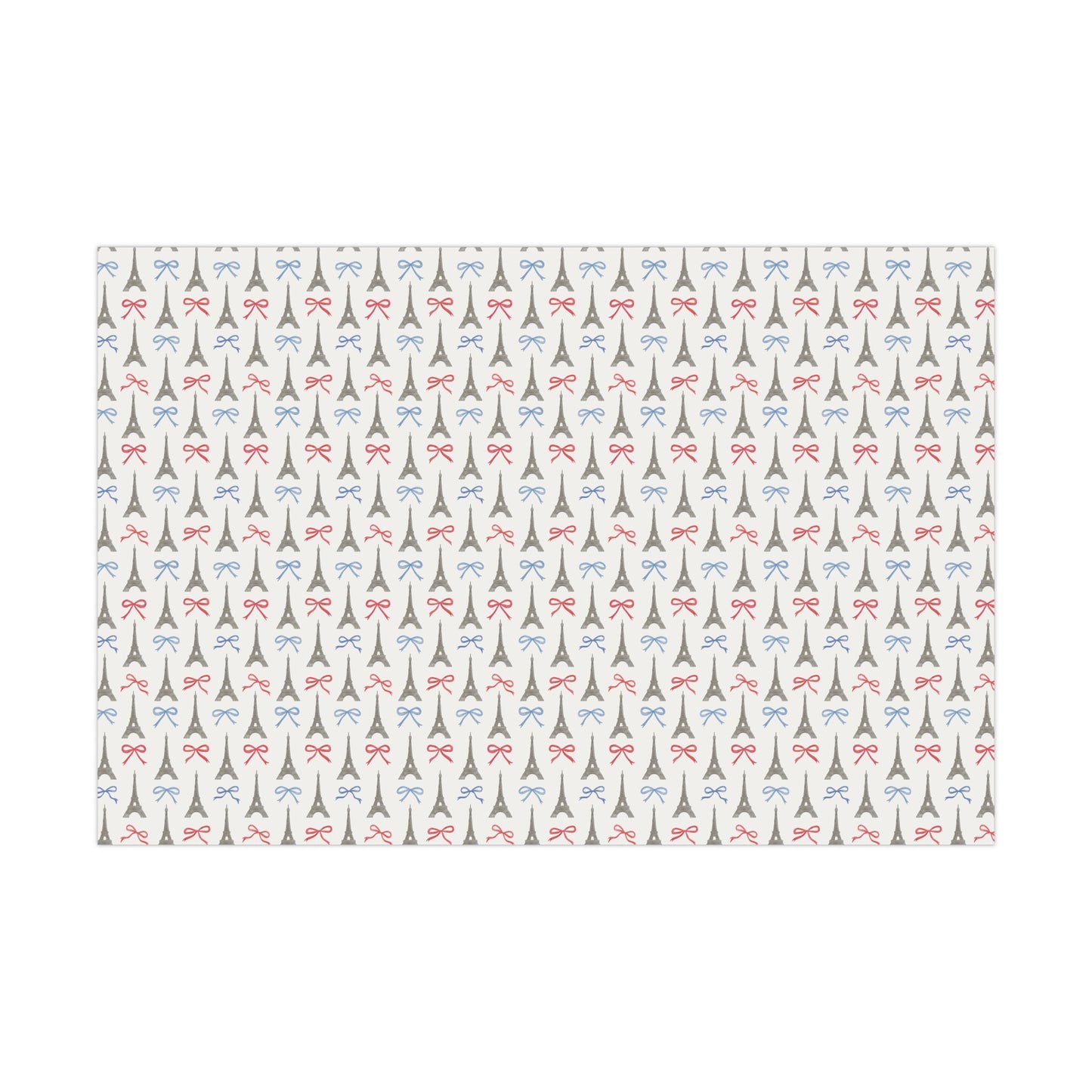 Paris Eiffel Tower Gift Wrap