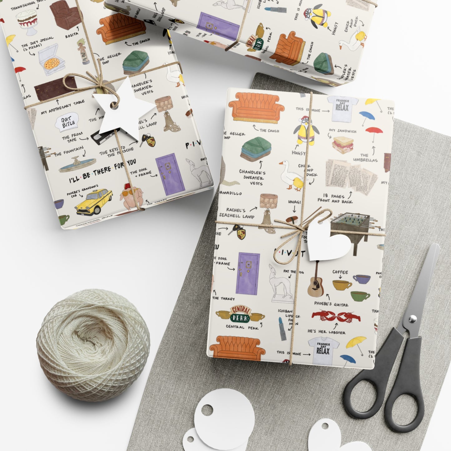 FRIENDS Fanatic Gift Wrap