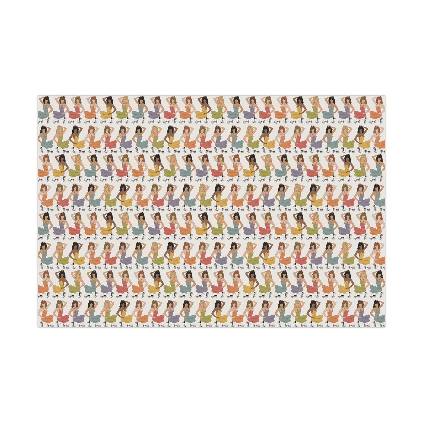 Roller Girls Gift Wrap