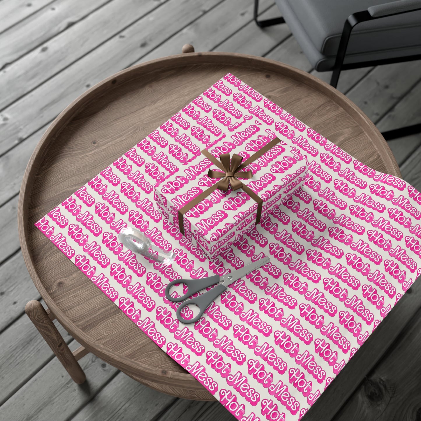 Hot Mess Barb!e Gift Wrap