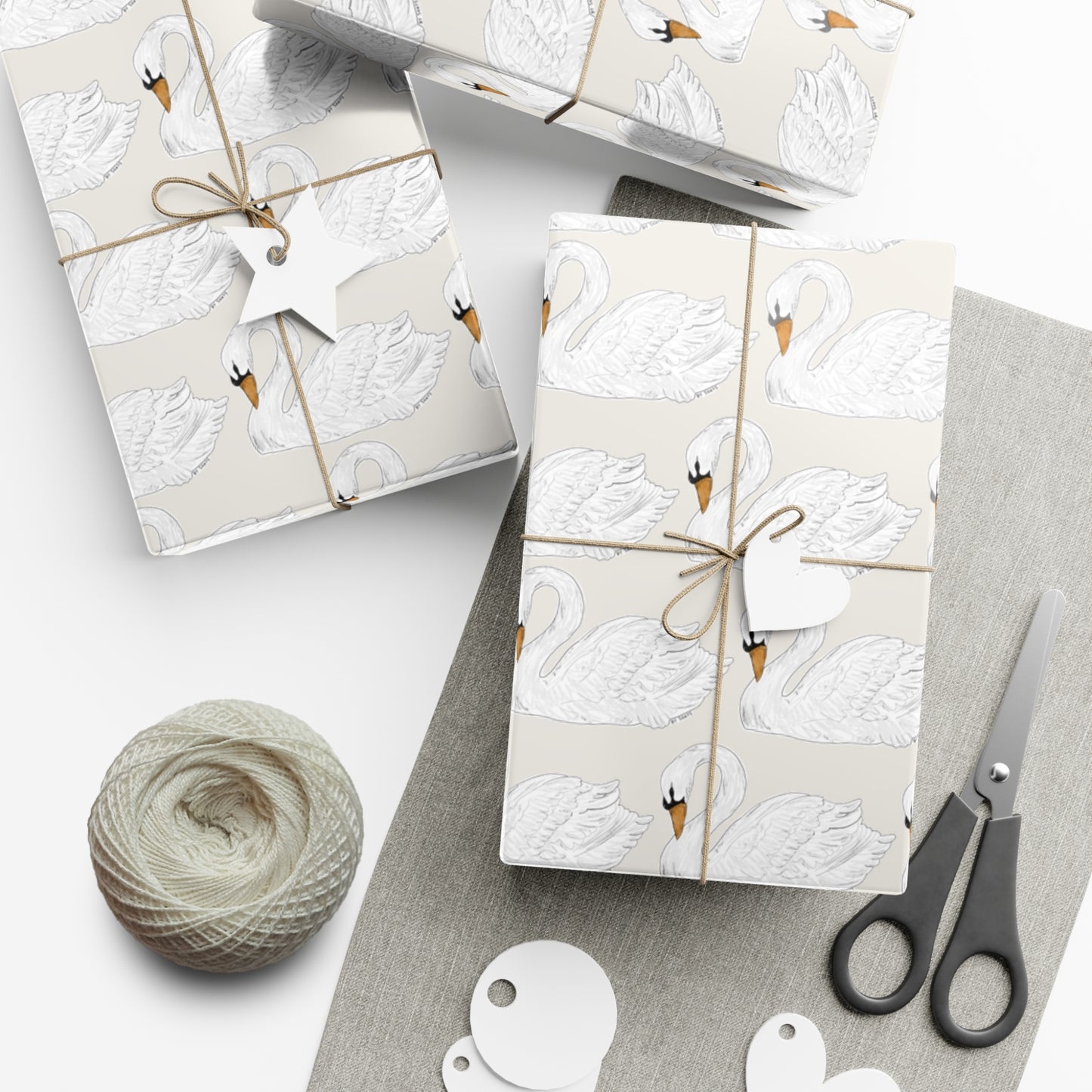 Swan Gift Wrap