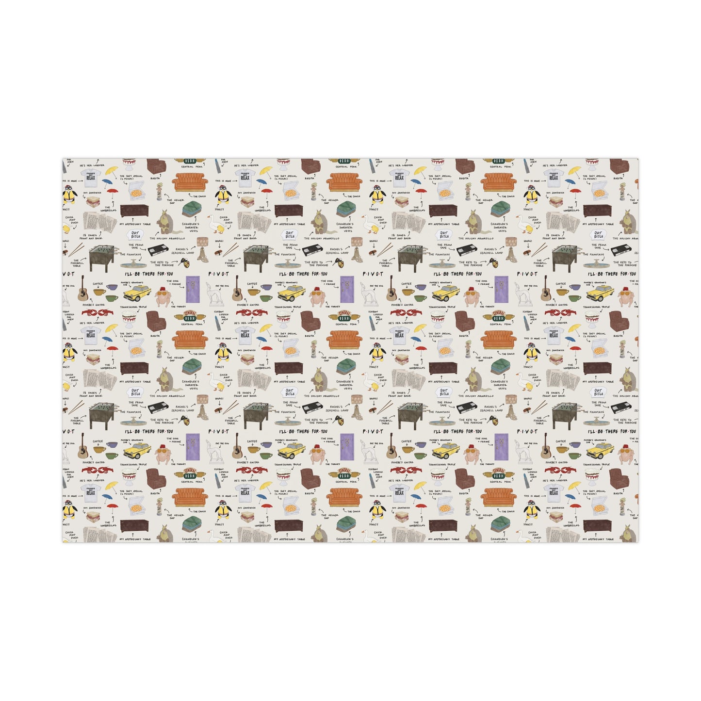 FRIENDS Fanatic Gift Wrap