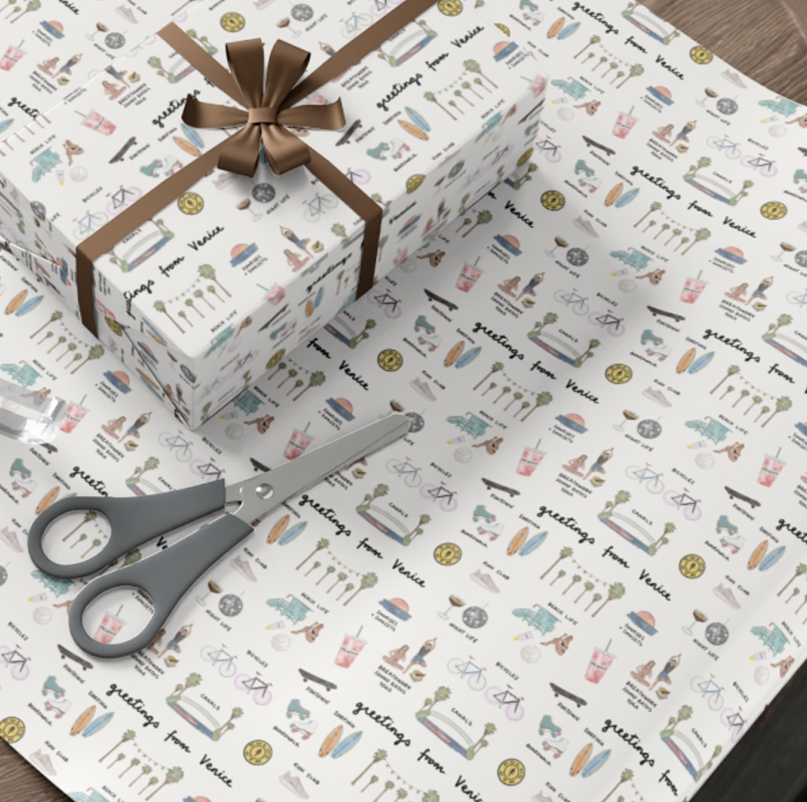 Venice Beach Gift Wrap