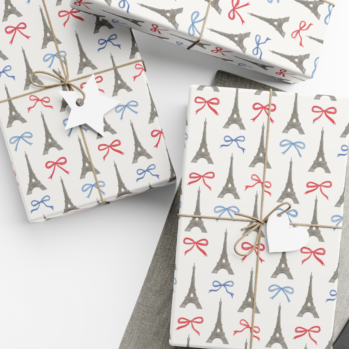Paris Eiffel Tower Gift Wrap