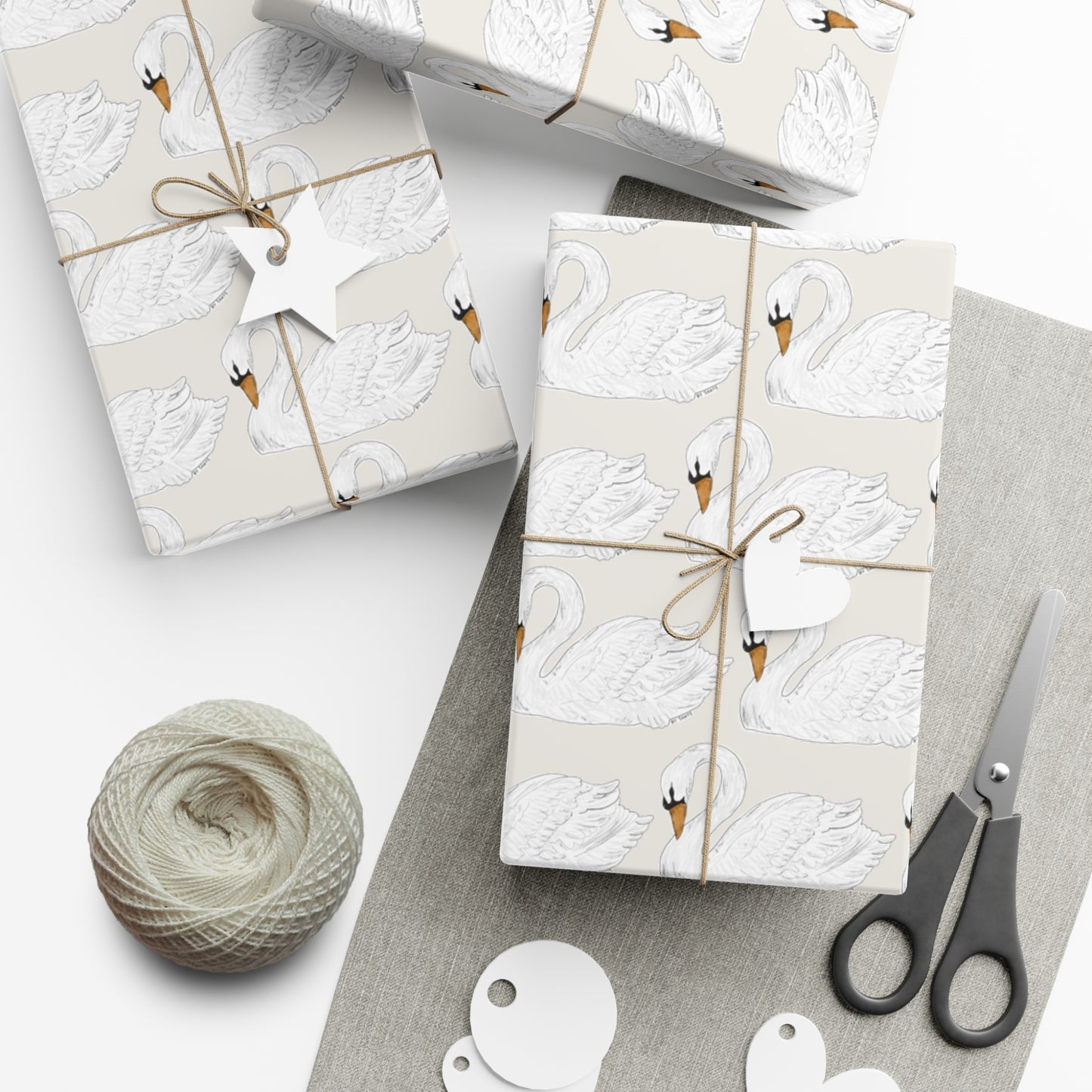 Swan Gift Wrap