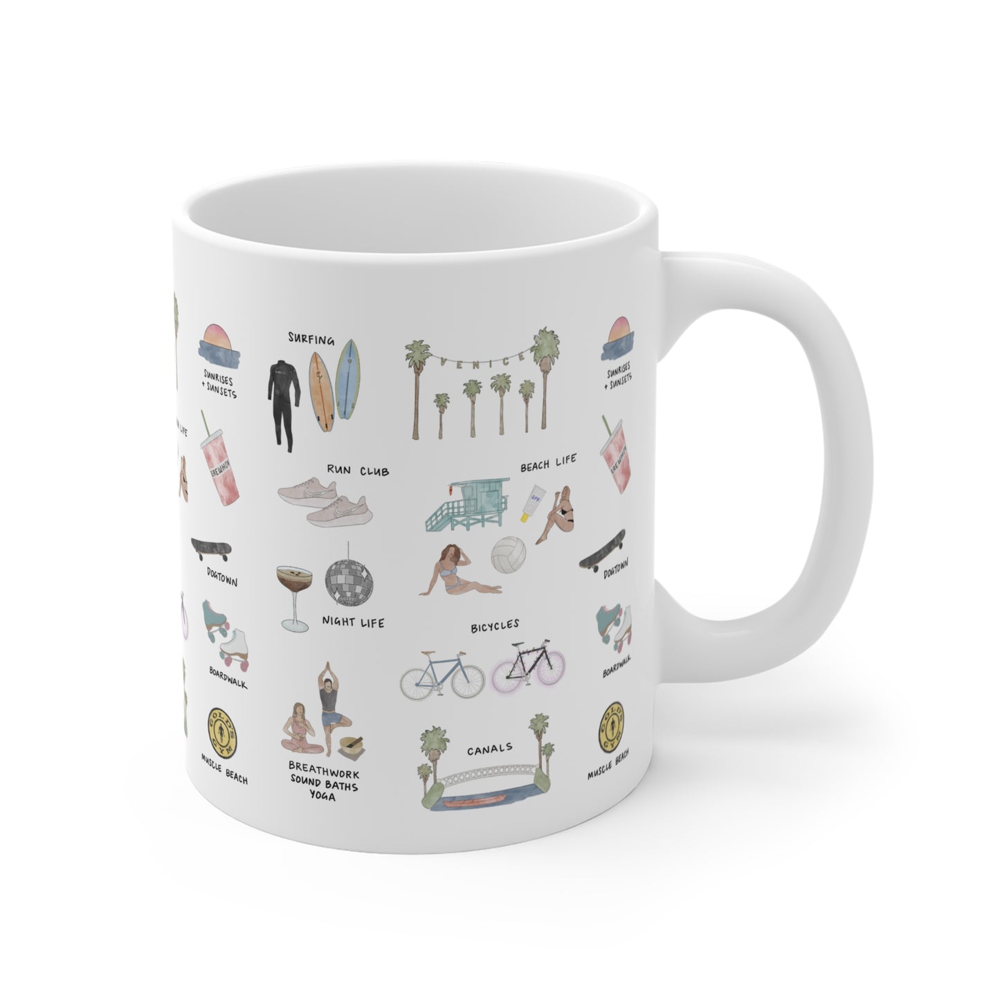 Venice Beach Mug 11oz