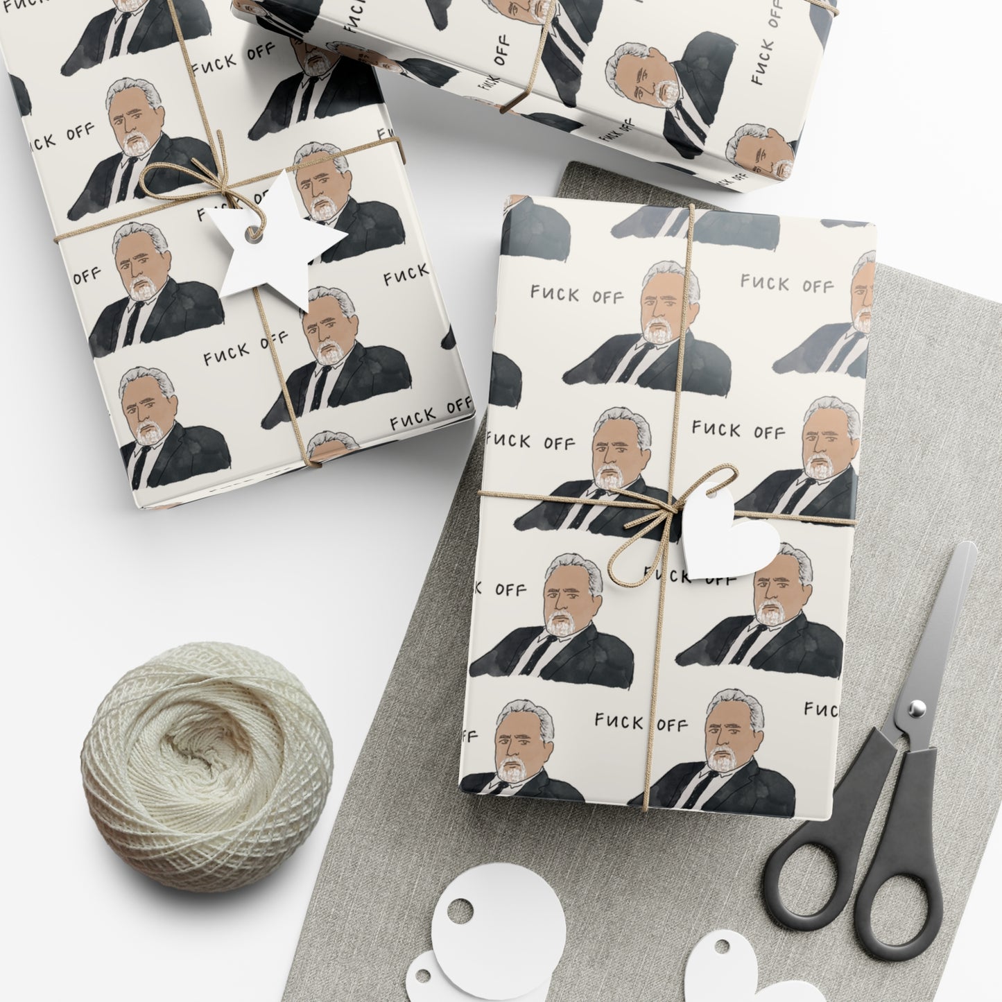 Succession Logan Roy Gift Wrap