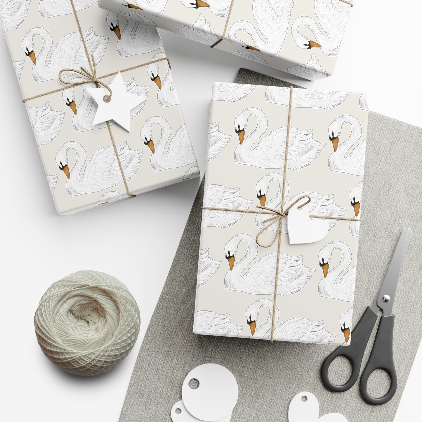 Swan Gift Wrap