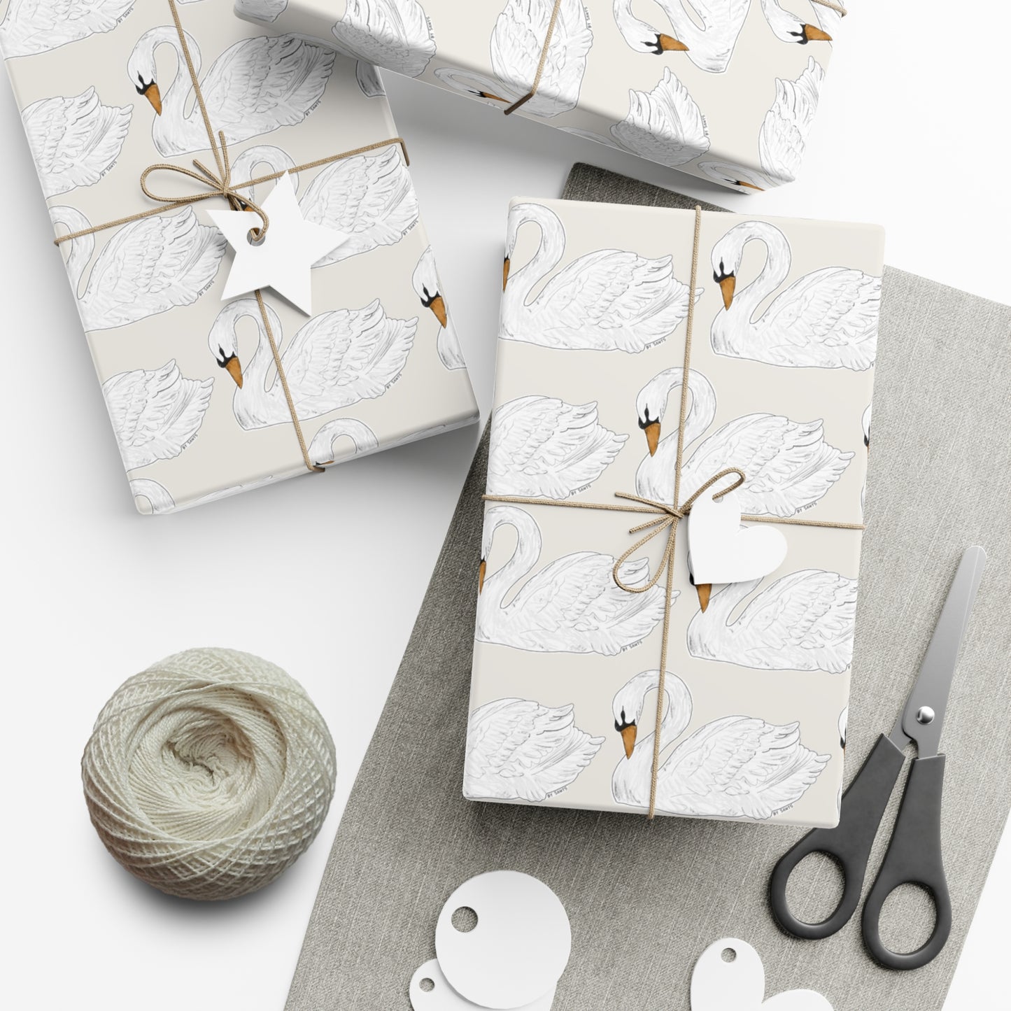 Swan Gift Wrap