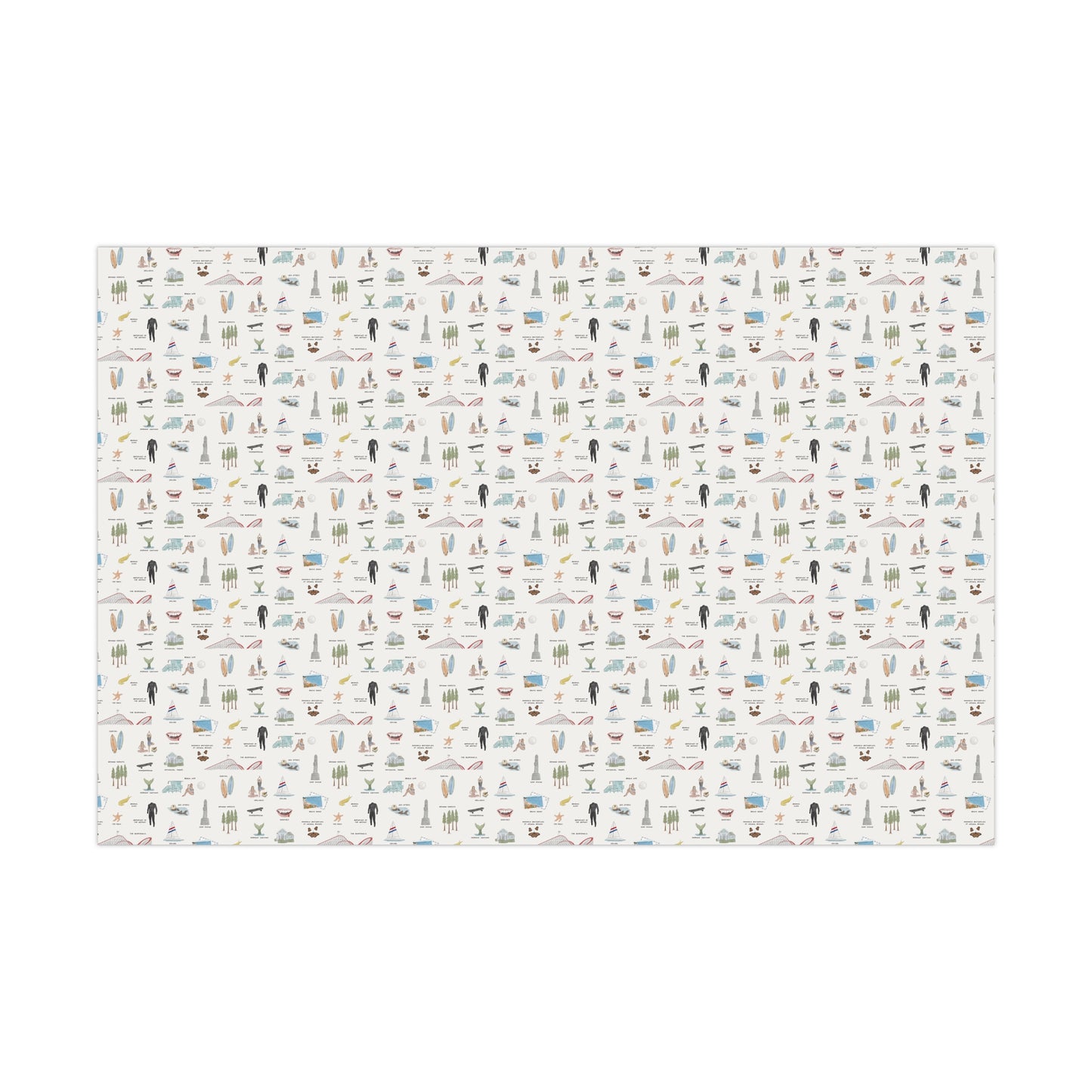 Santa Cruz Gift Wrap