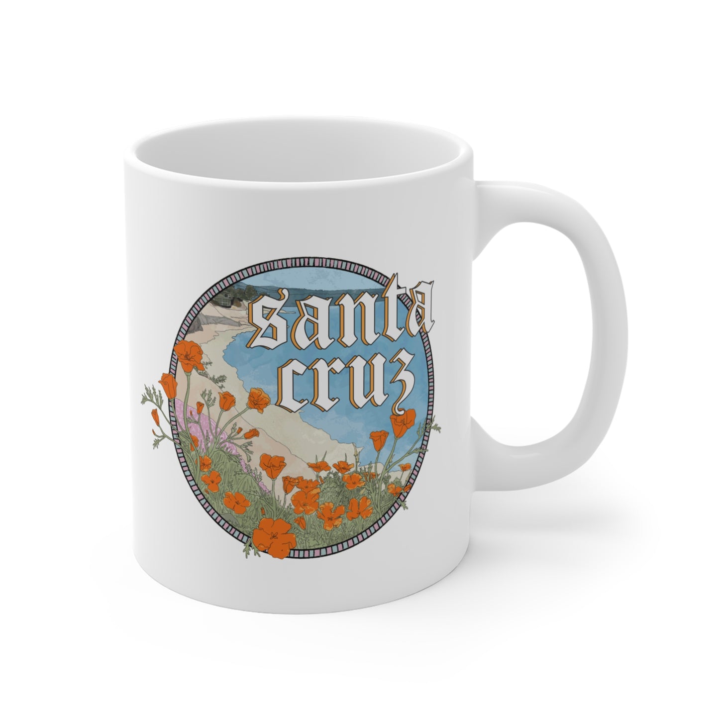 La Sirena Santa Cruz Ceramic Mug 11oz
