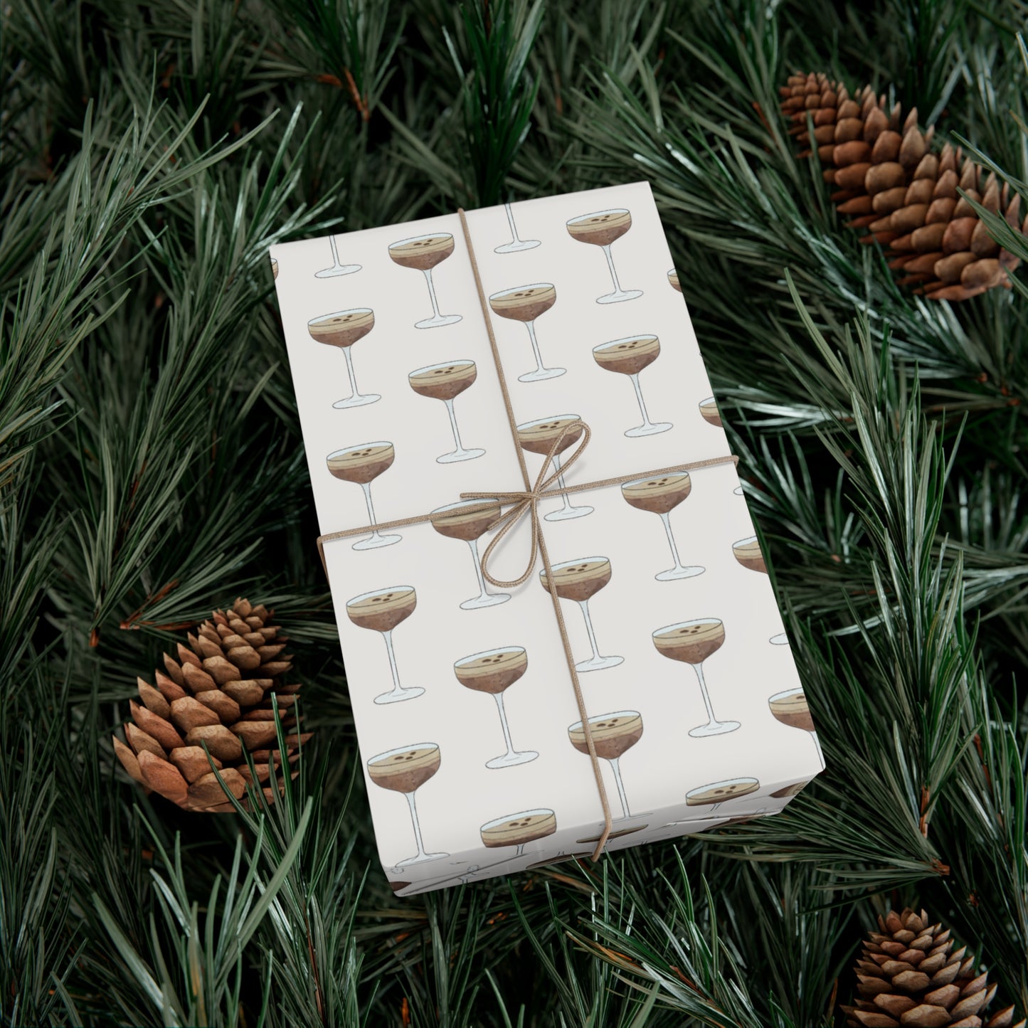 Espresso Martini Gift Wrap