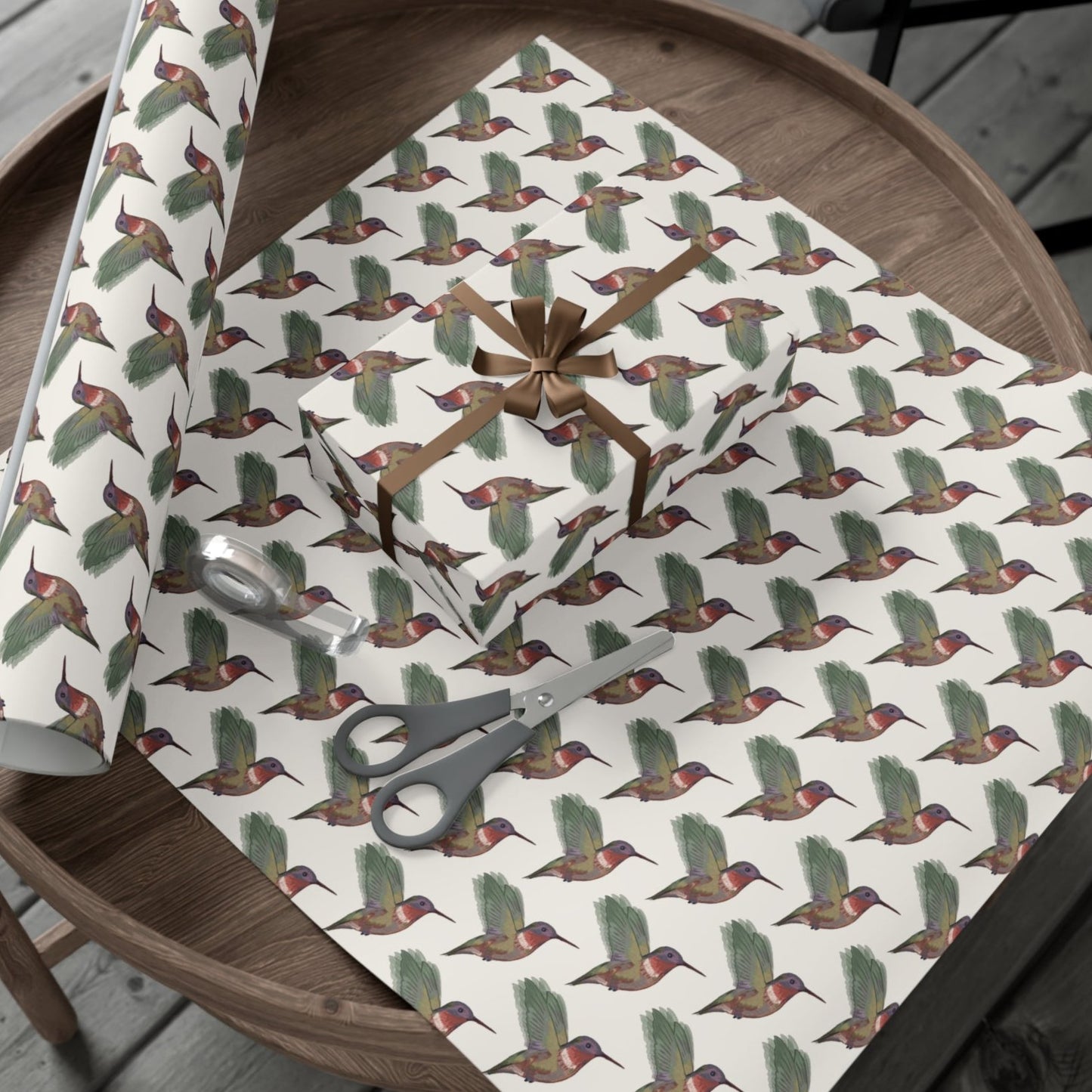 Hummingbird Gift Wrap