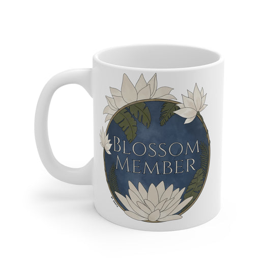 White Lotus Blossom Member Mug