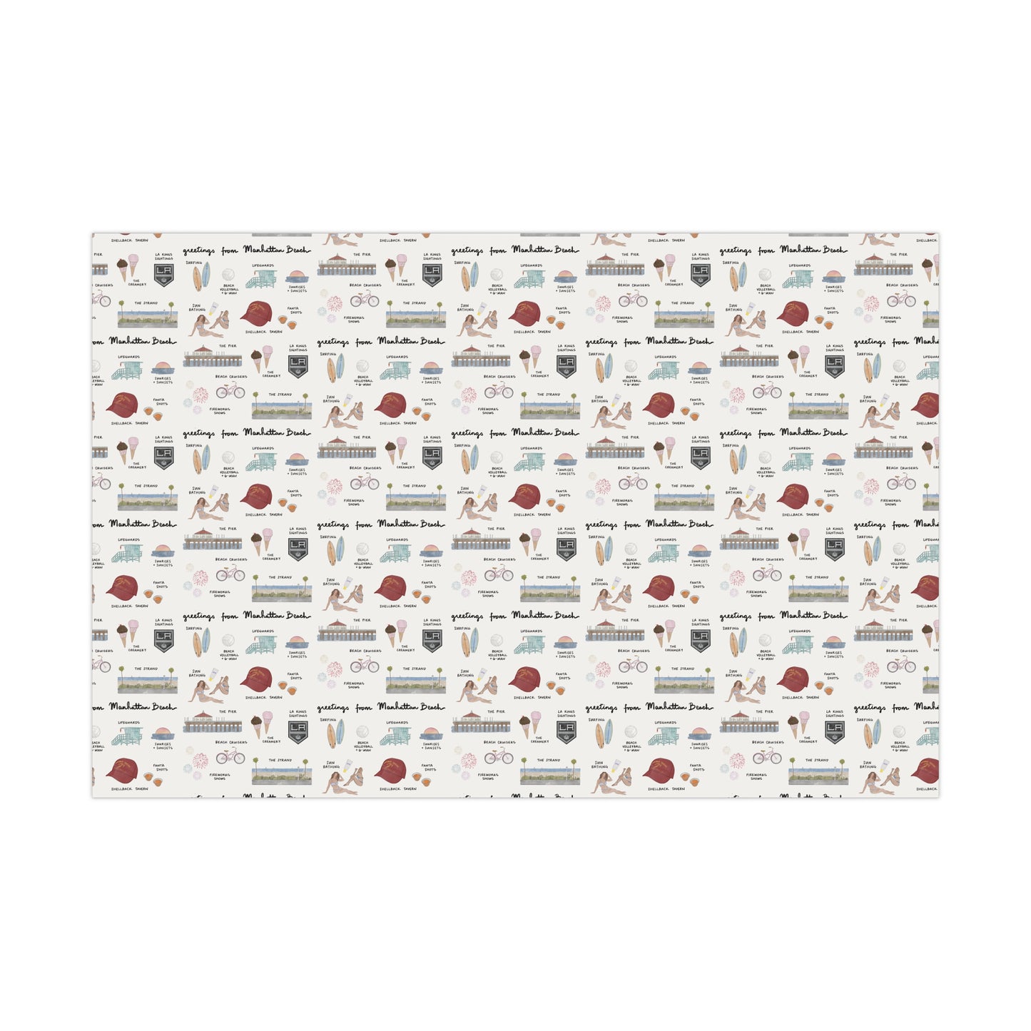 Manhattan Beach Gift Wrap