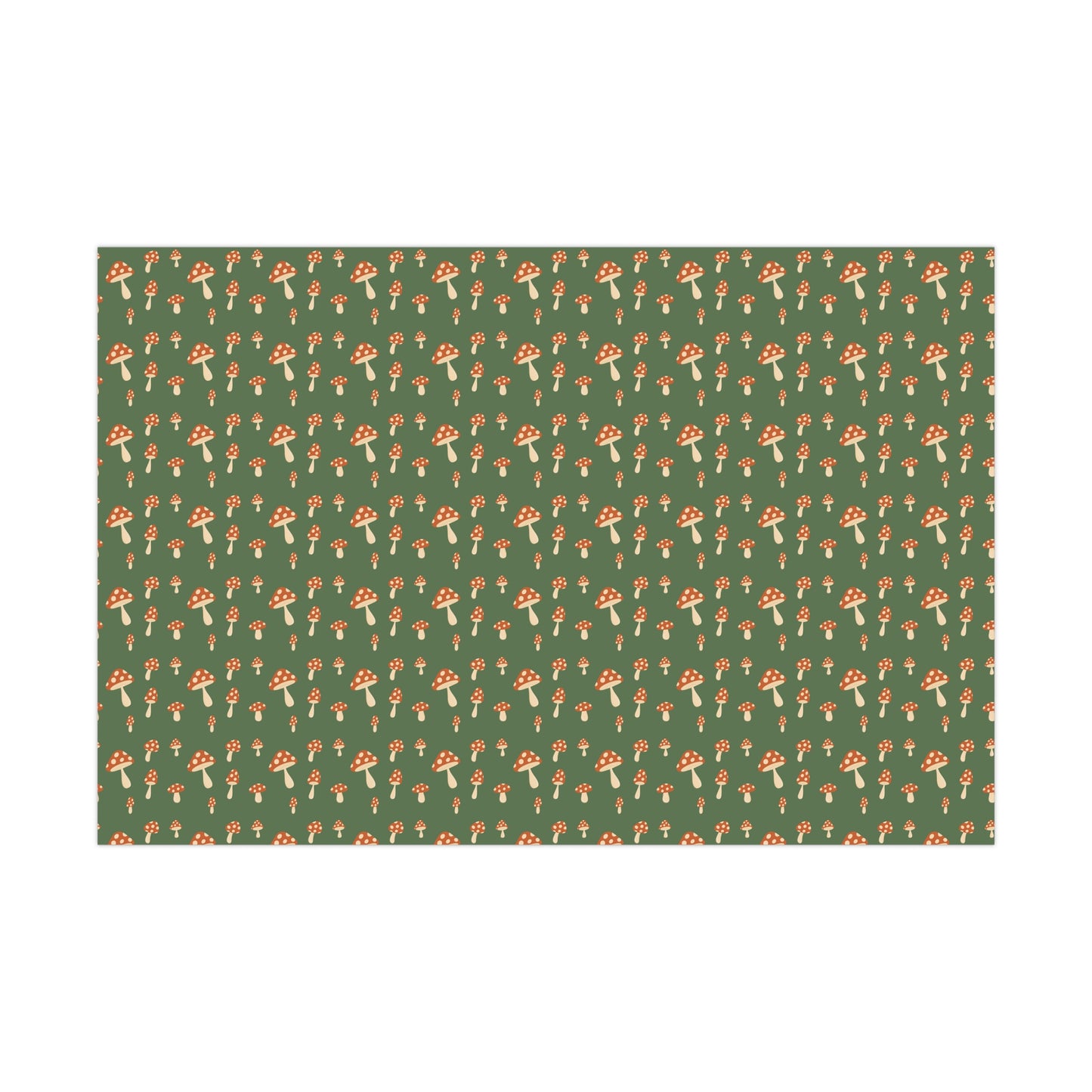 Mushroom Gift Wrap