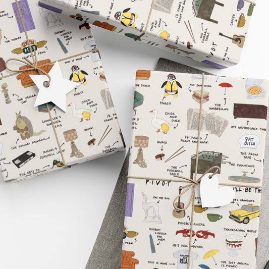 FRIENDS Fanatic Gift Wrap