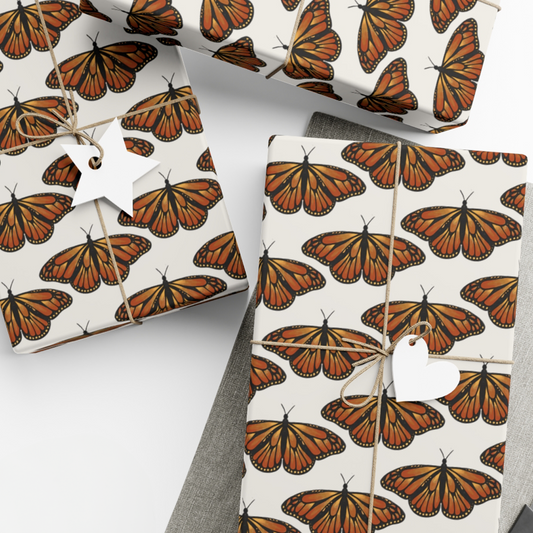 Monarch Butterfly Gift Wrap