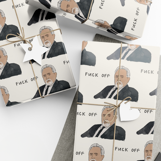 Succession Logan Roy Gift Wrap