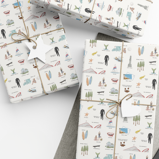 Santa Cruz Gift Wrap