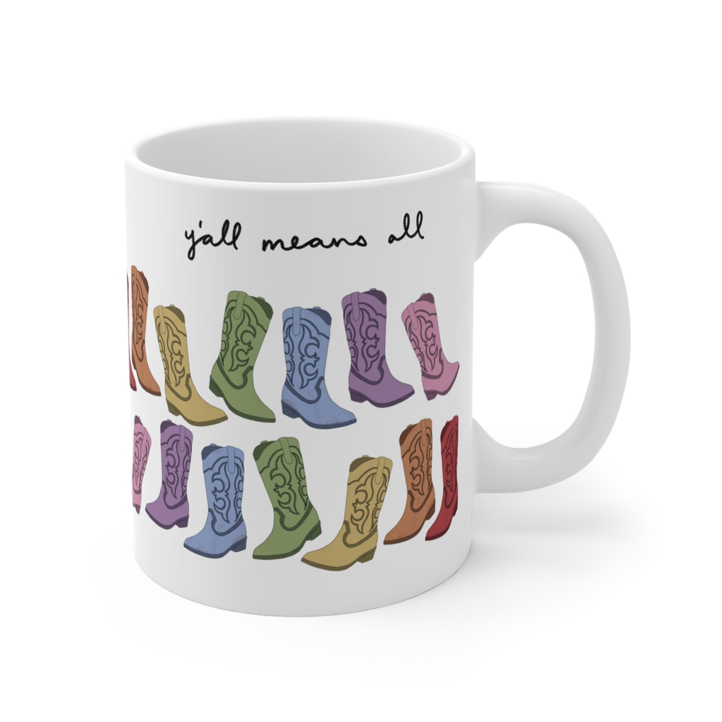 Y'all Means All Mug 11oz