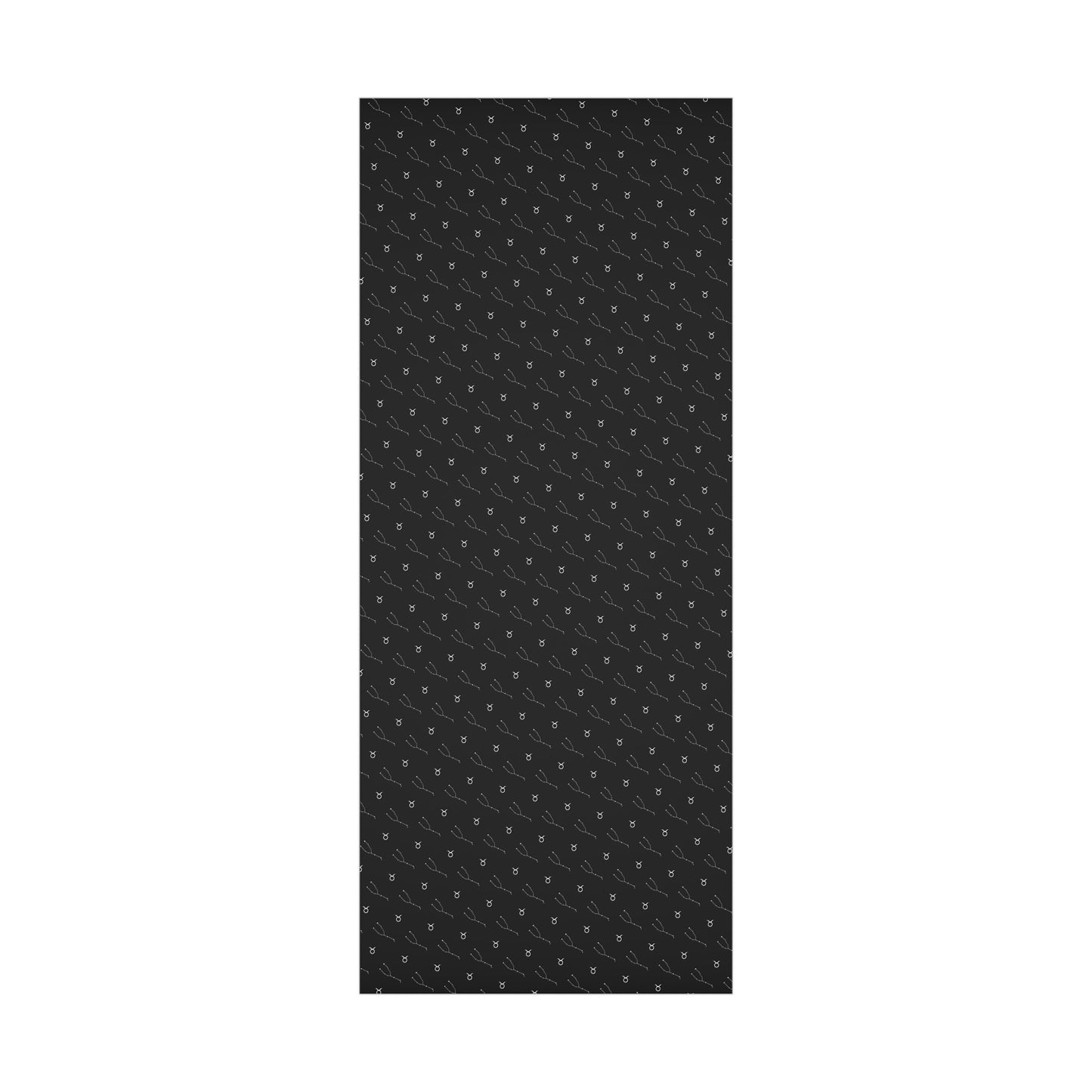 Astrology Taurus Gift Wrap in Black