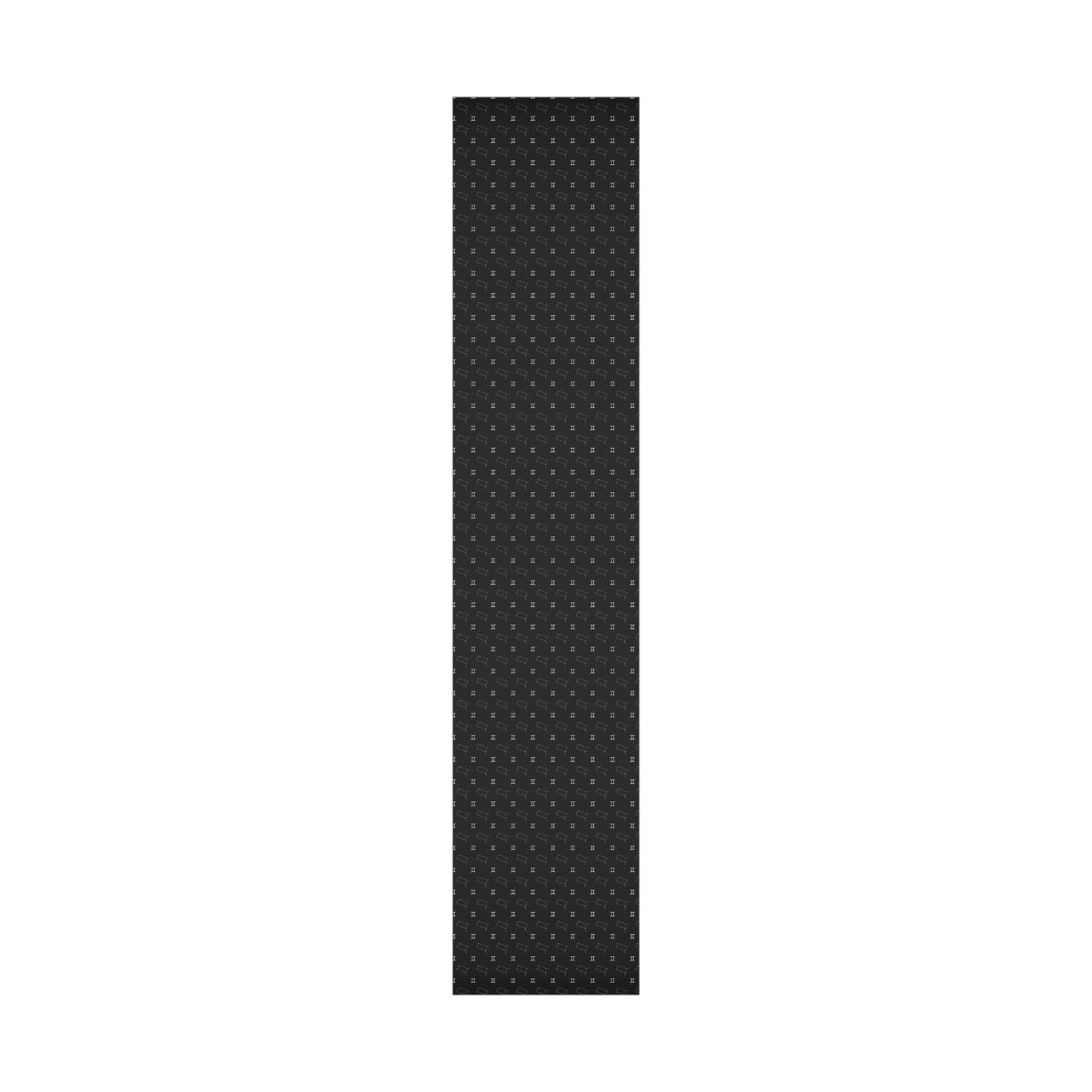 Astrology Gemini Gift Wrap in Black