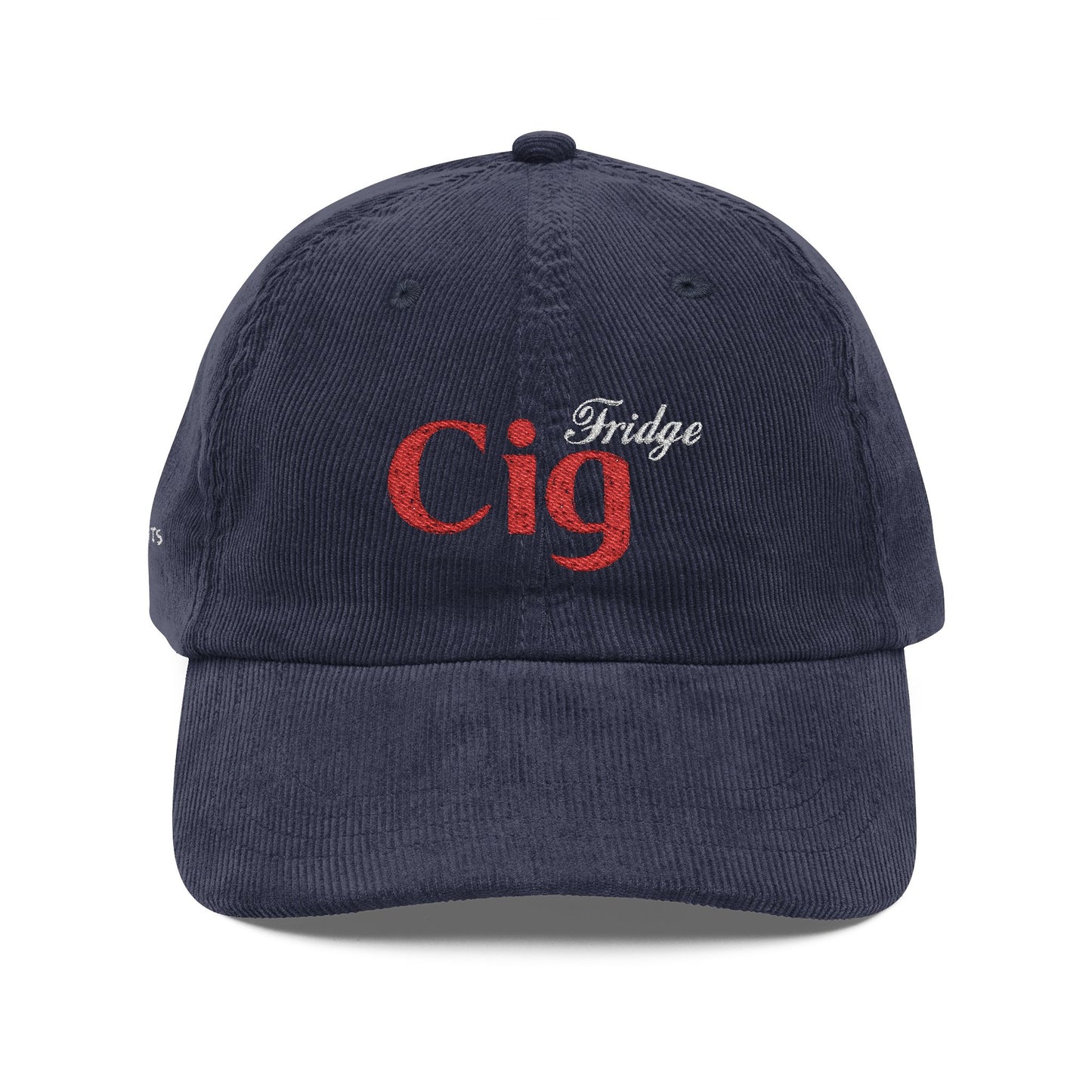 Fridge Cig Embroidered Corduroy Cap