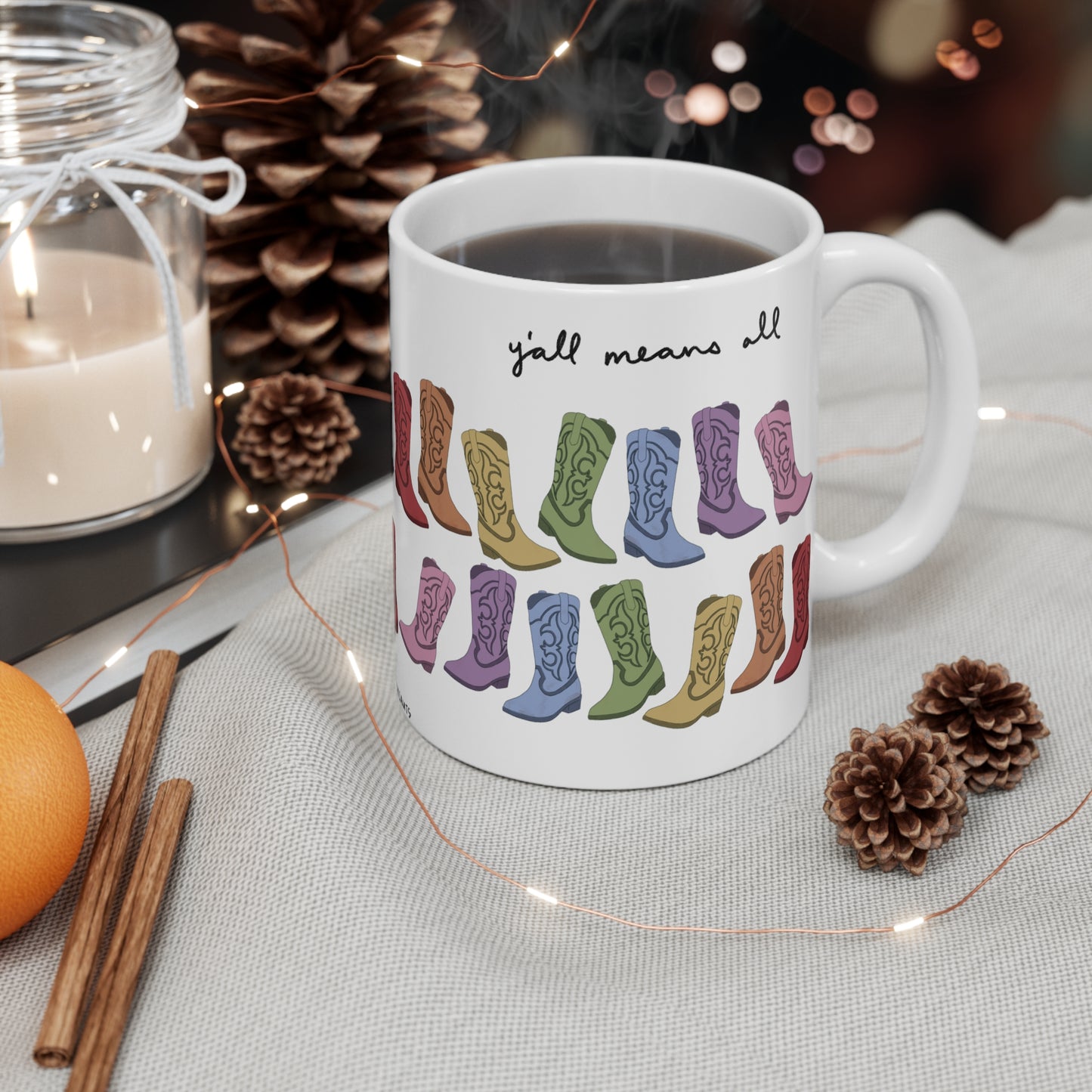 Y'all Means All Mug 11oz