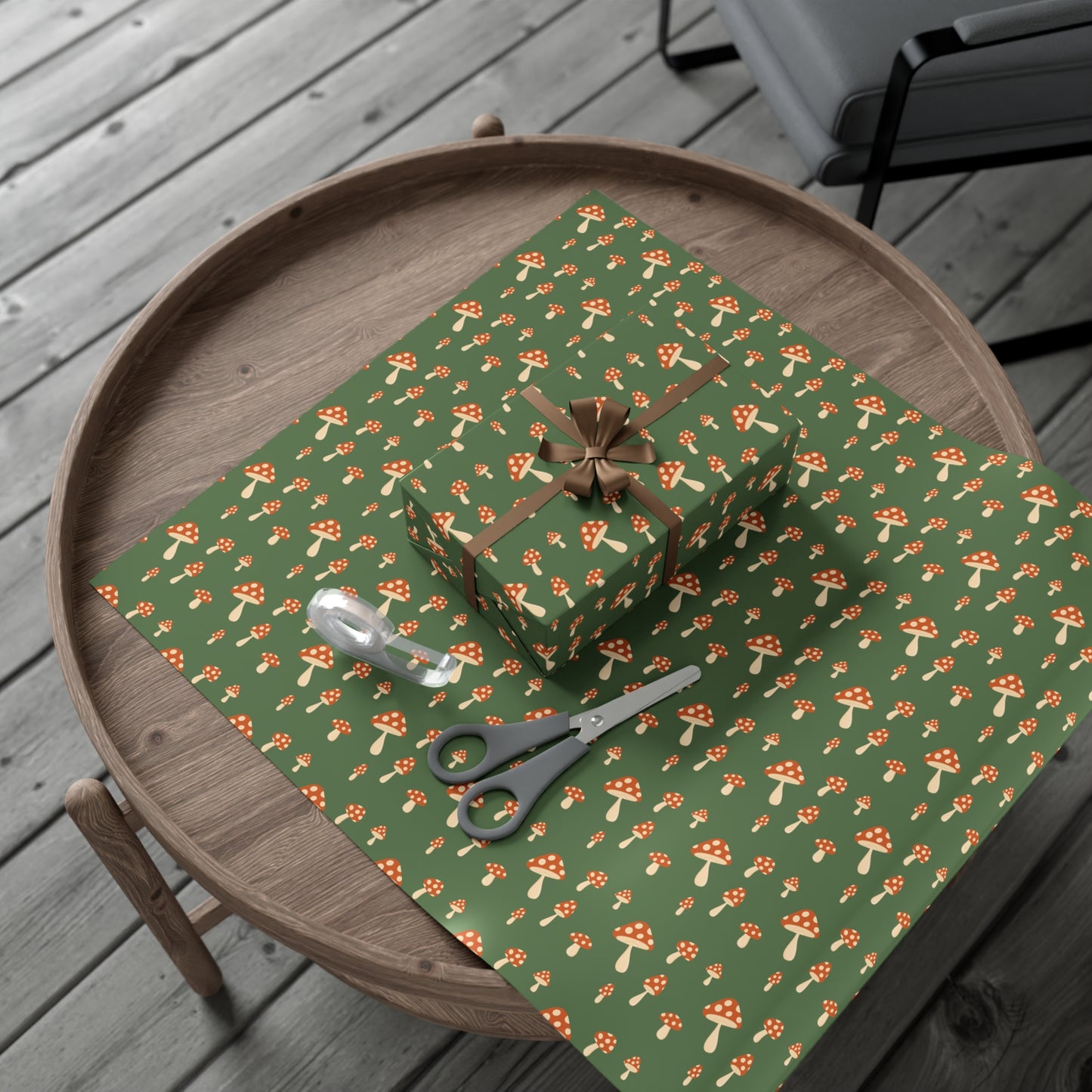 Mushroom Gift Wrap