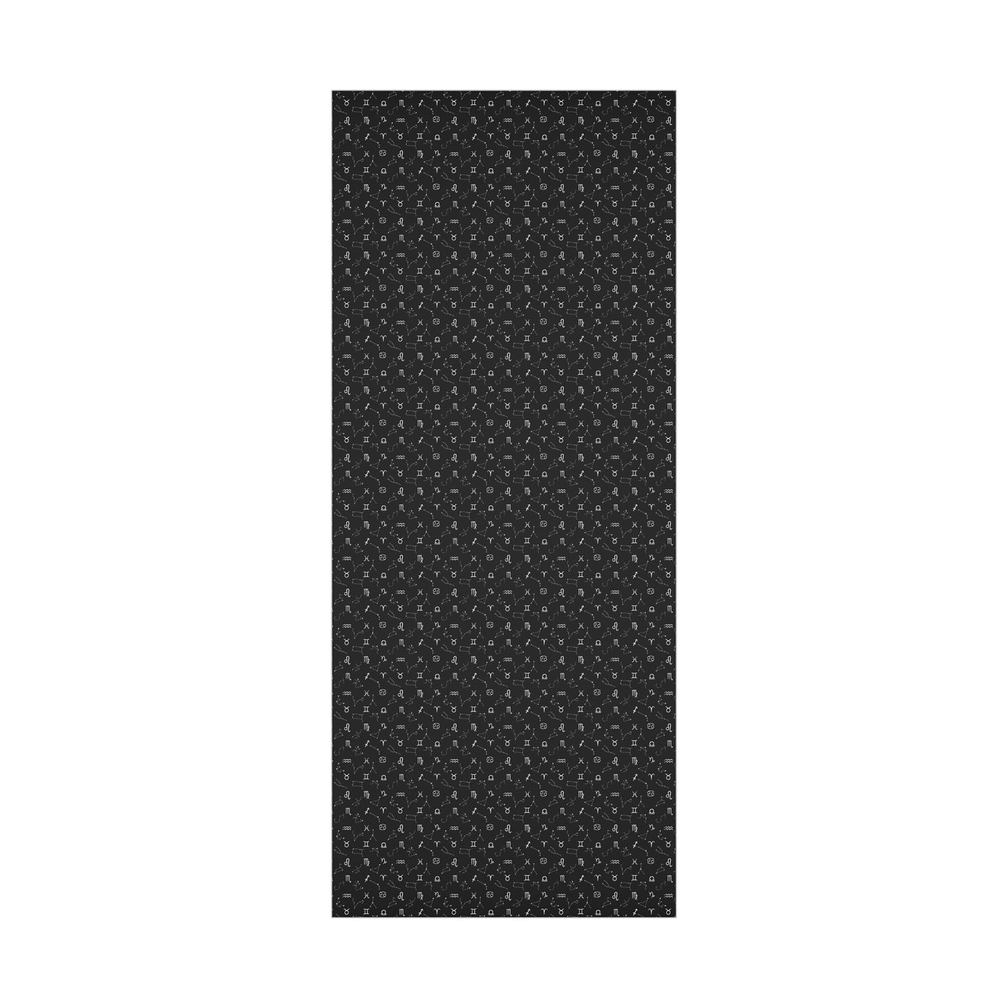 Astrology Gift Wrap in Black