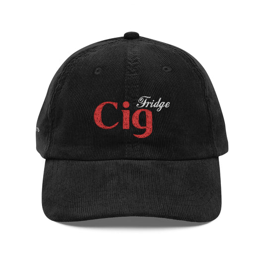 Fridge Cig Embroidered Corduroy Cap