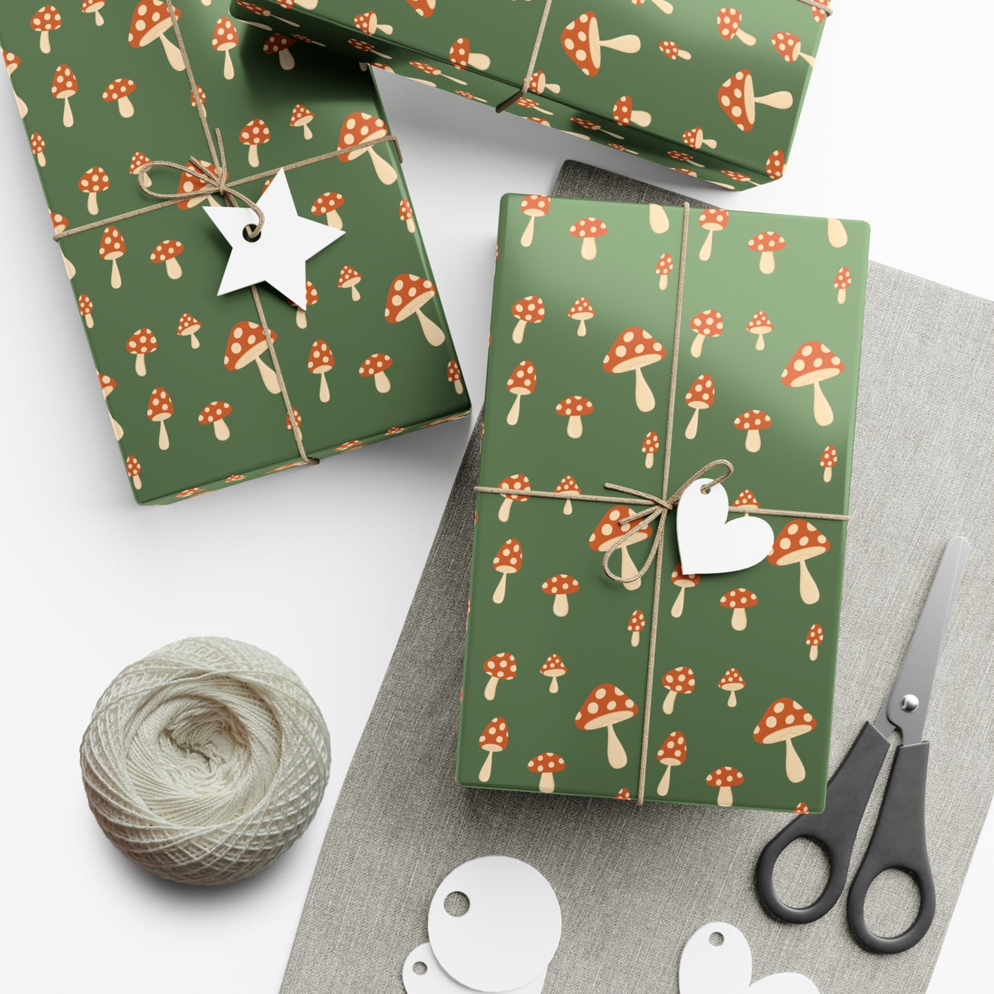 Mushroom Gift Wrap