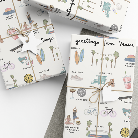 Venice Beach Gift Wrap